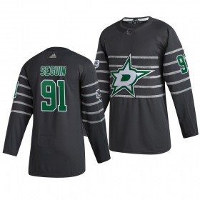 Dallas Stars Tyler Seguin 91 Grijs Adidas 2020 NHL All-Star Authentic Shirt - Mannen